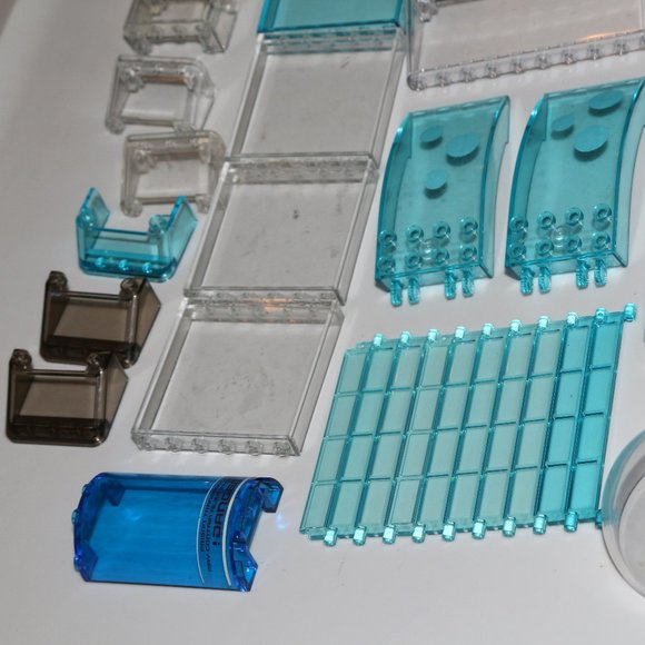 LEGO clear windscreen 3823, 24607, 4176, panel 59349, 46413, 46361, dome canopy - Picture 3 of 10